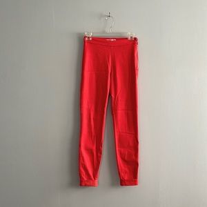 H&M Size 6 Salmon Colored Stretch Pants